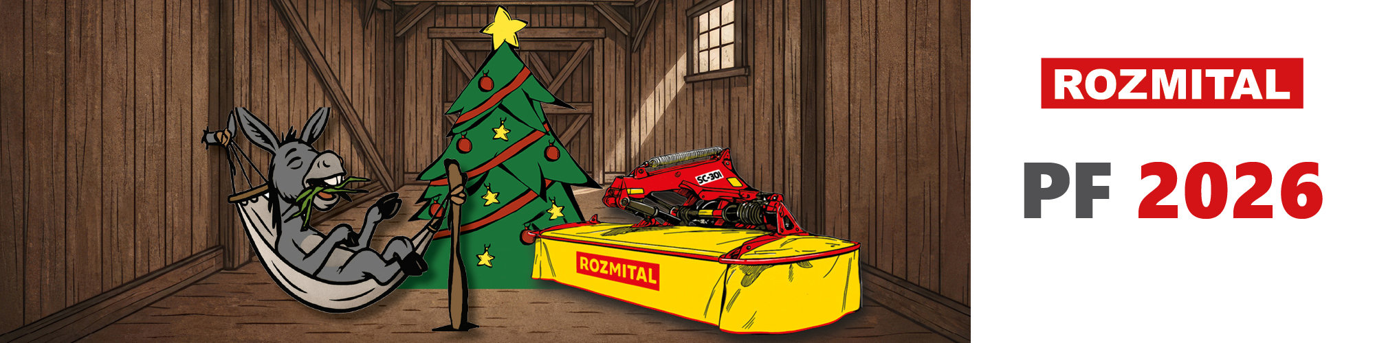 Veselé Vánoce přeje ROZMITAL